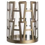 Richmond Interiors Windlicht Shandy brass antique small