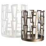 Richmond Interiors Windlicht Shandy brass antique small