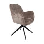 zijkant-Nijwie-MySons-Alicia-eetkamerstoel-draaipoot-360ARS-Cremona-Fur-24-Unique-Collection--vierkant-wit