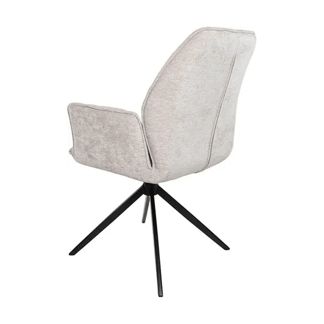 Nijwie MySons Riva eetkamerstoel - draaipoot 360ARS - Vibe - Beige 08 - Unique Collection