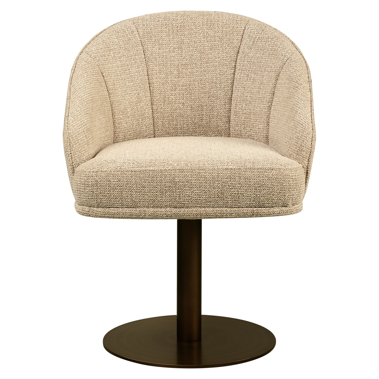 Richmond Interiors Eetkamerstoel Beverly natural fancy swivel