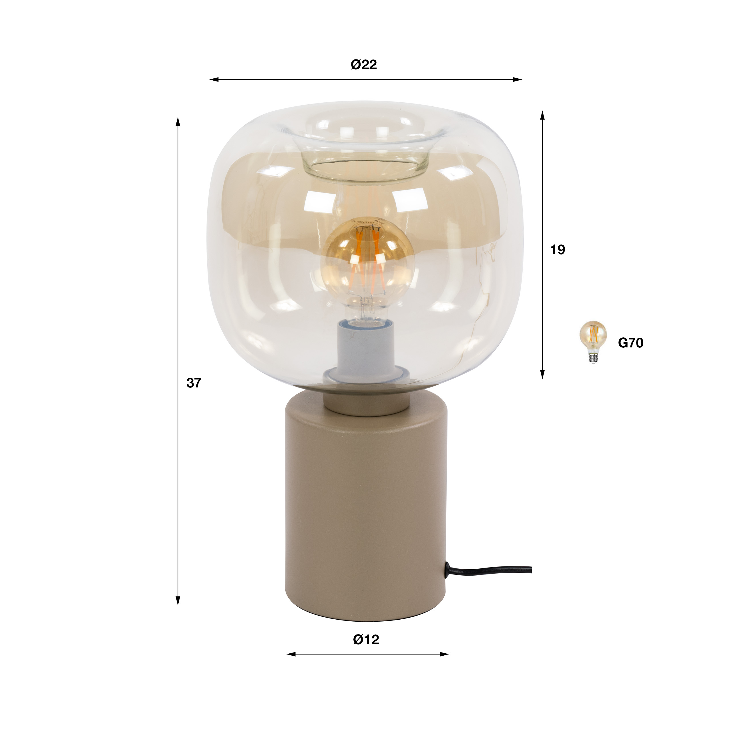 Tafellamp Serene 1L