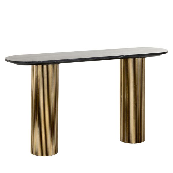 Richmond Interiors Console Dayton black/gold