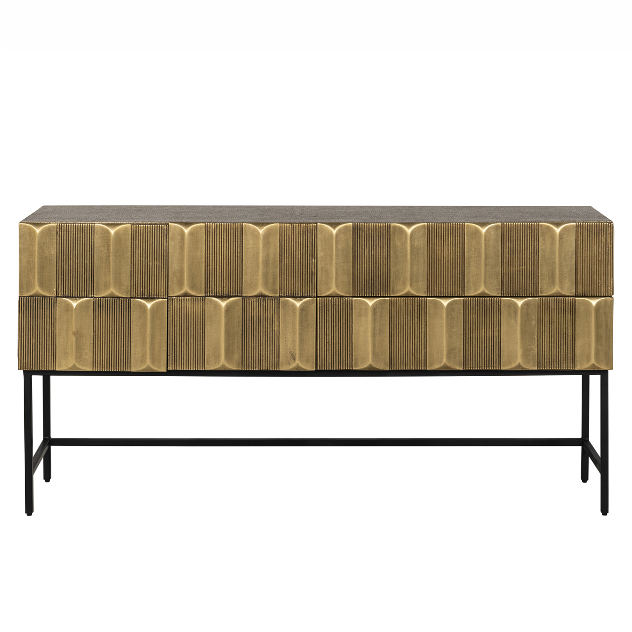 Richmond Interiors Dressoir Jaxx black/gold