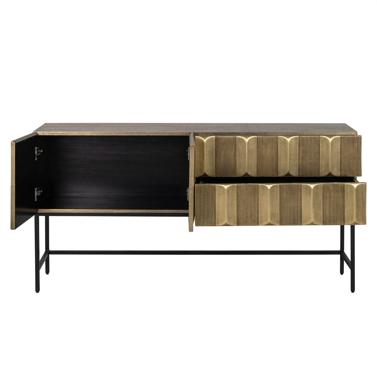 Richmond Interiors Dressoir Jaxx black/gold
