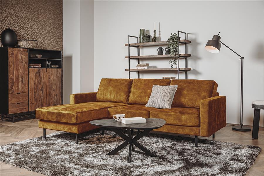 Tower Living Cambridge 2 5-AL/AR + Chaise R/L - Adore 015 Yellow Orange