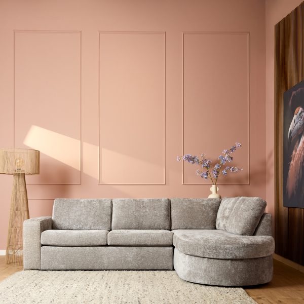 Starfurn MySofa Alma Hoekbank Greige  2,5 zits+Divan Rechts