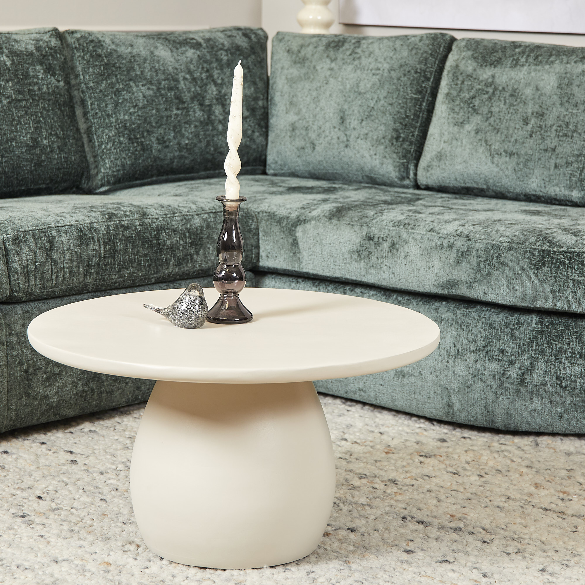 Starfurn MySofa Alma Hoekbank Groen 2,5 zits+Divan Rechts