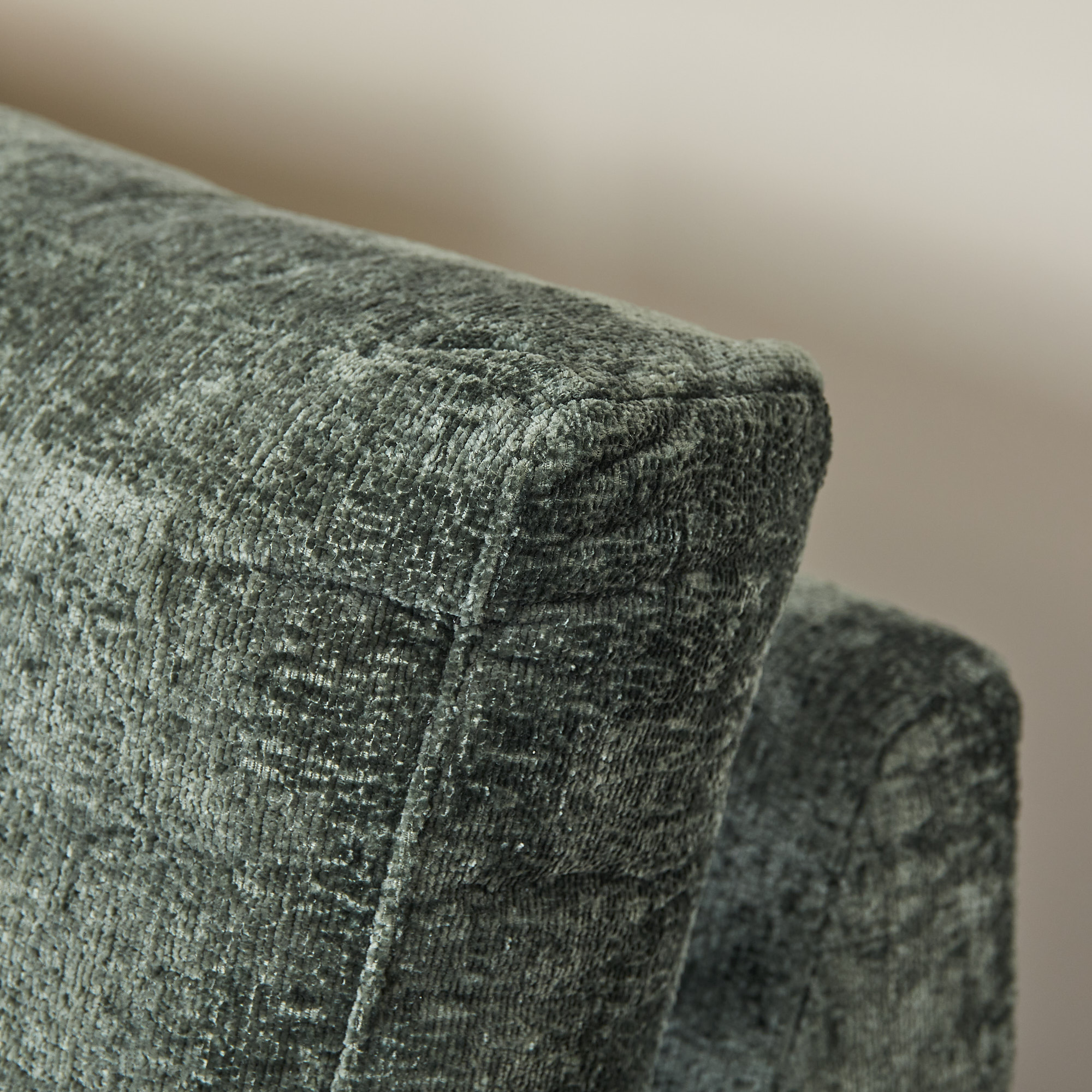 Starfurn MySofa Alma Hoekbank Groen 2,5 zits+Divan Rechts