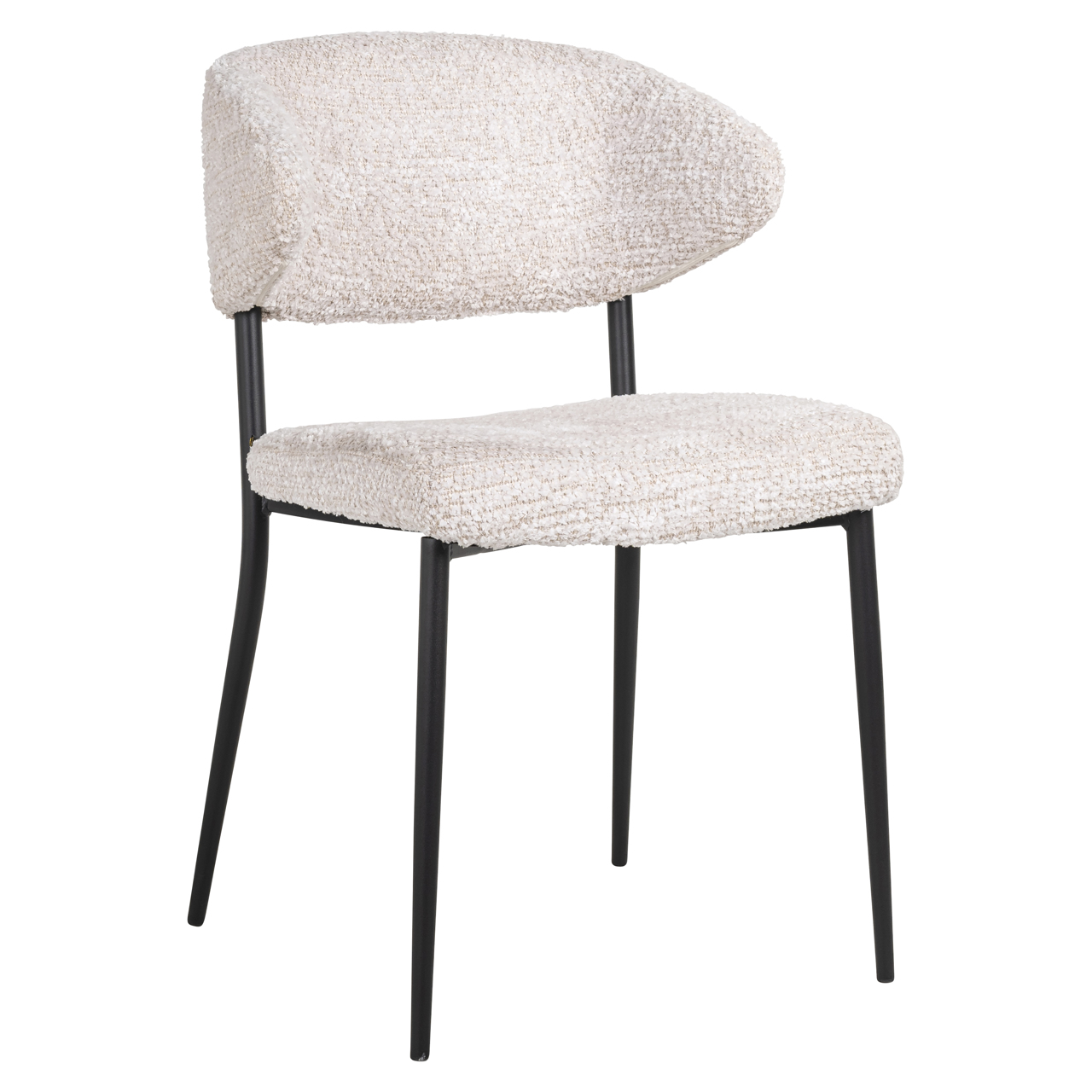 Richmond Interiors Eetkamerstoel Bea lovely cream (Set of 2)