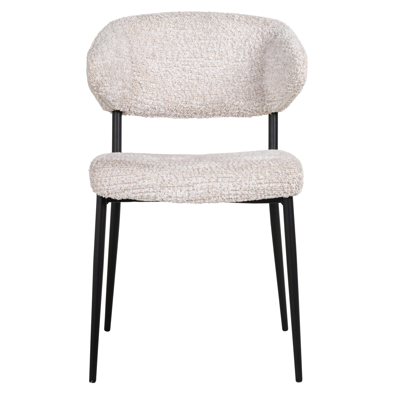 Richmond Interiors Eetkamerstoel Bea lovely cream (Set of 2)