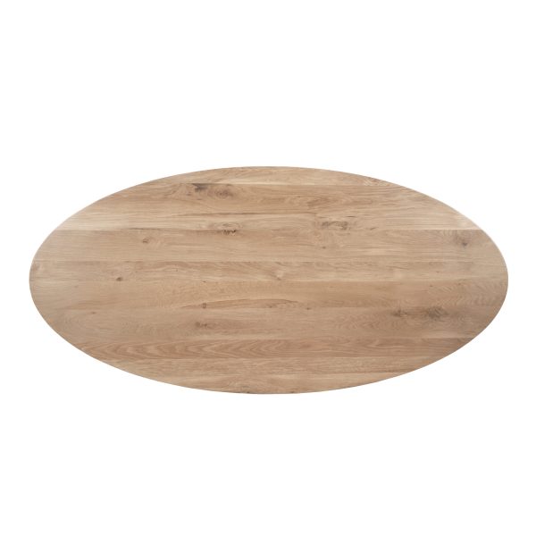 Starfurn Eiken Blad Ferris Ovaal 180 cm Naturel