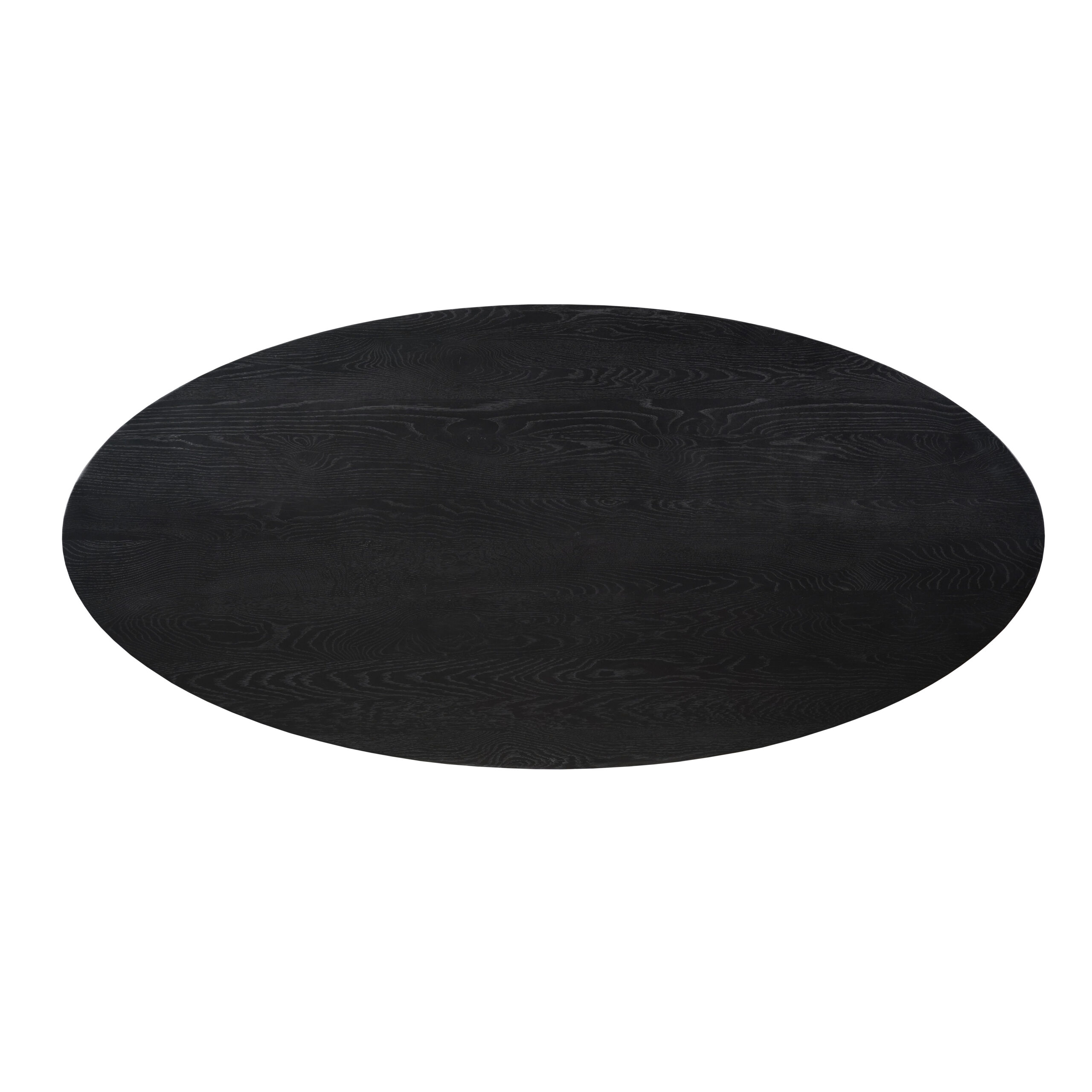 Starfurn Eiken Blad Ferris Ovaal 210 cm Zwart