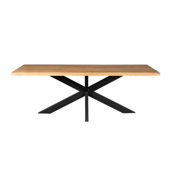 Starfurn Rechthoekige Eettafel Denver Naturel Mangohout 240 cm