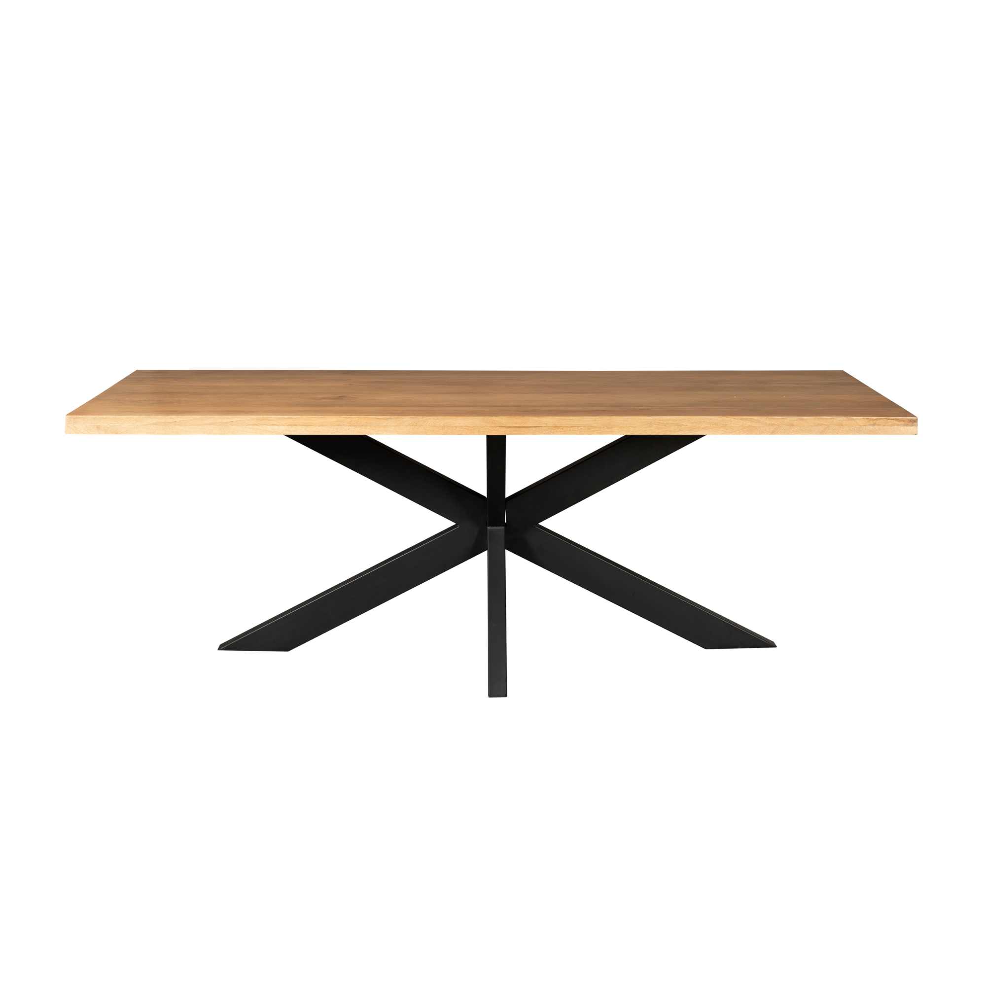 Starfurn Rechthoekige Eettafel Denver Naturel Mangohout 240 cm