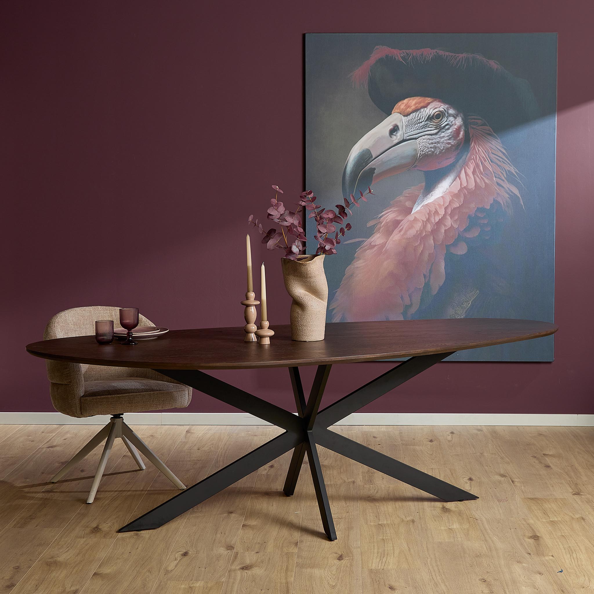 Starfurn Eiken Eettafel Cloud 240 cm
