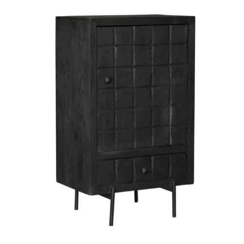 Starfurn Kabinet kastje Brandy Zwart Mangohout 60 cm