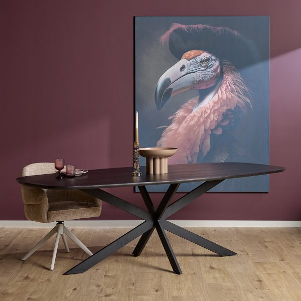 Starfurn Eiken Eettafel Ferris Deens Ovaal 200 cm