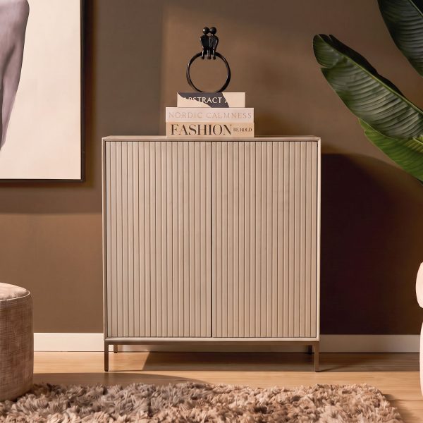 Starfurn Kabinet Madison Zand Mangohout 100 cm