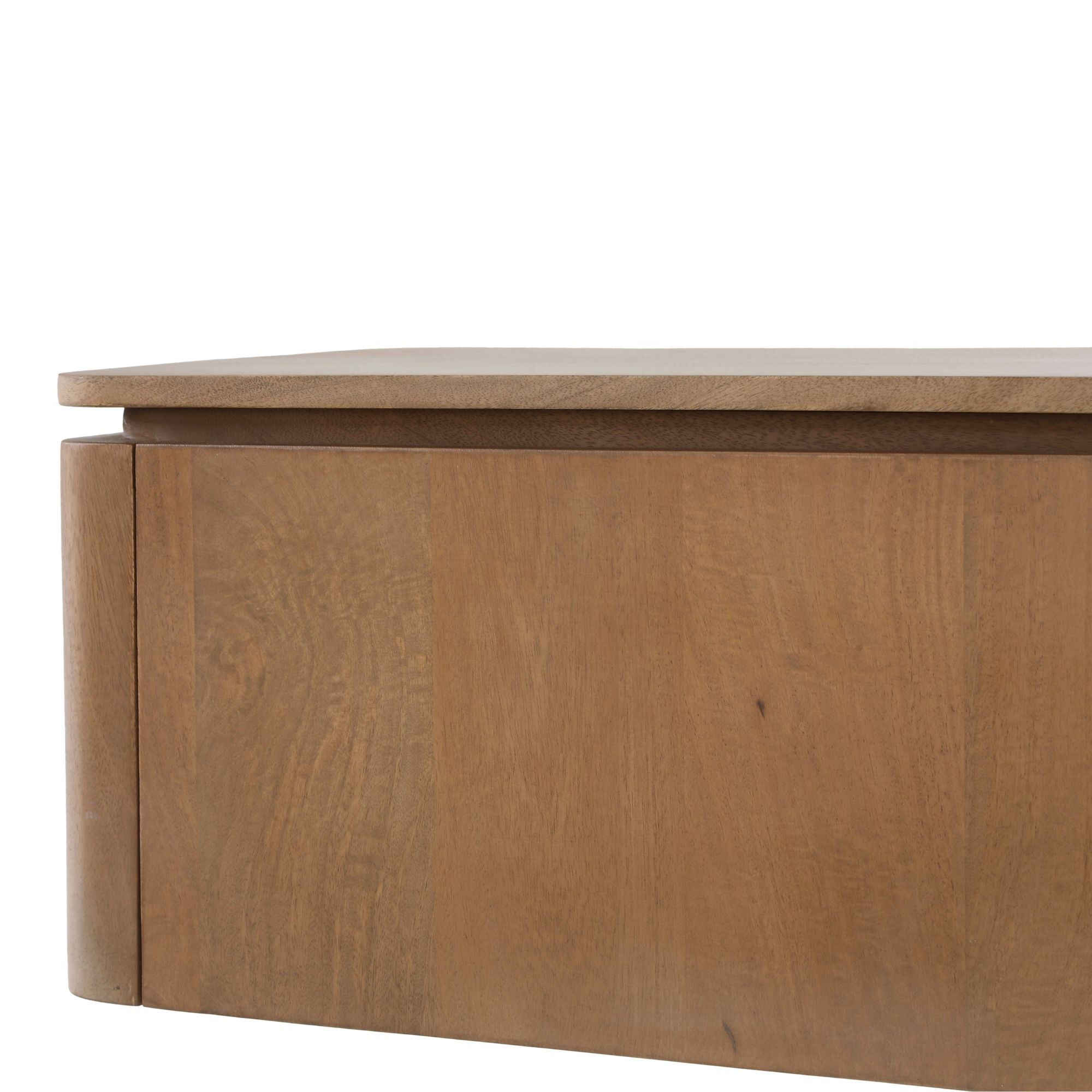 Starfurn Zwevend tv meubel Dallas Naturel Mangohout 165 cm