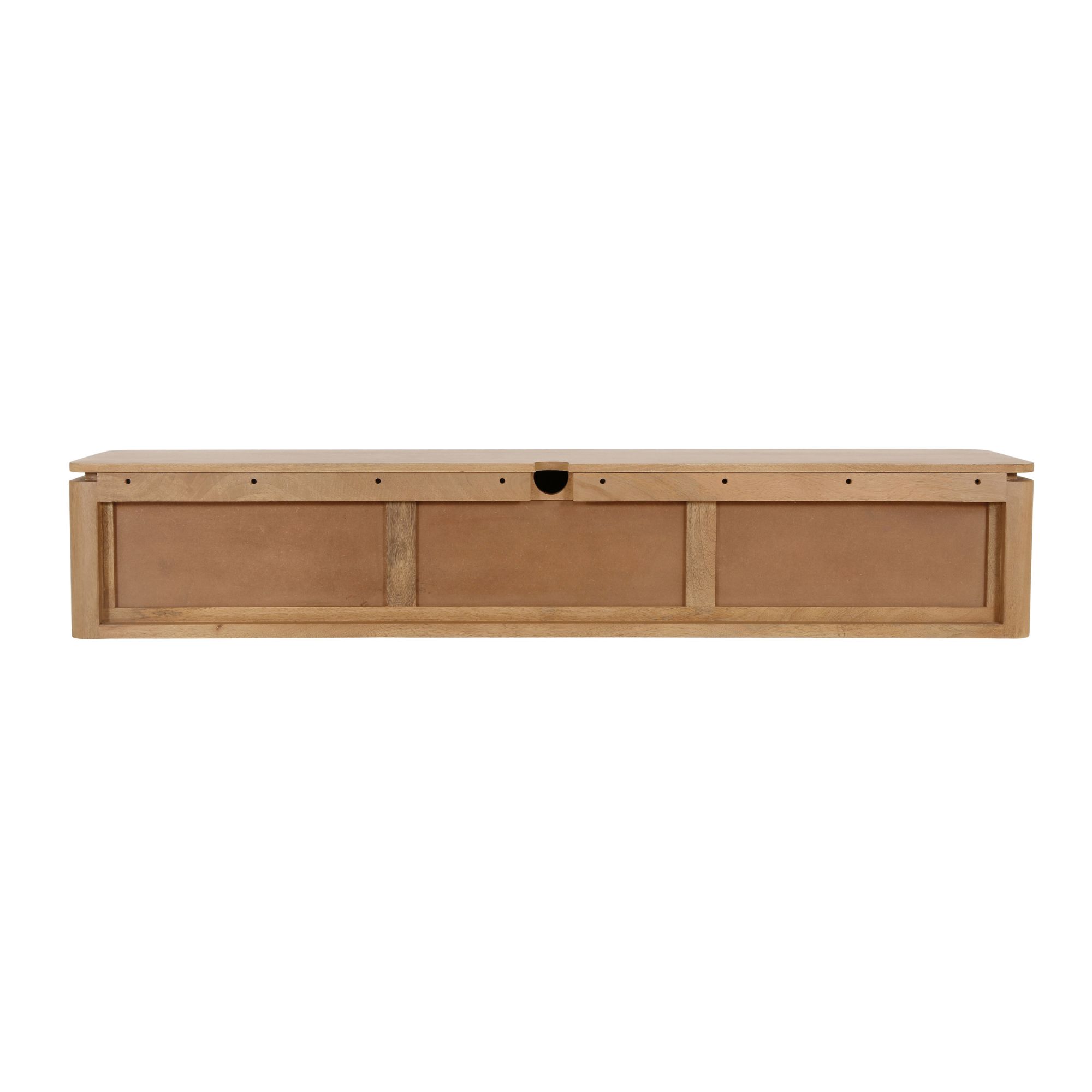 Starfurn Zwevend tv meubel Dallas Naturel Mangohout 165 cm