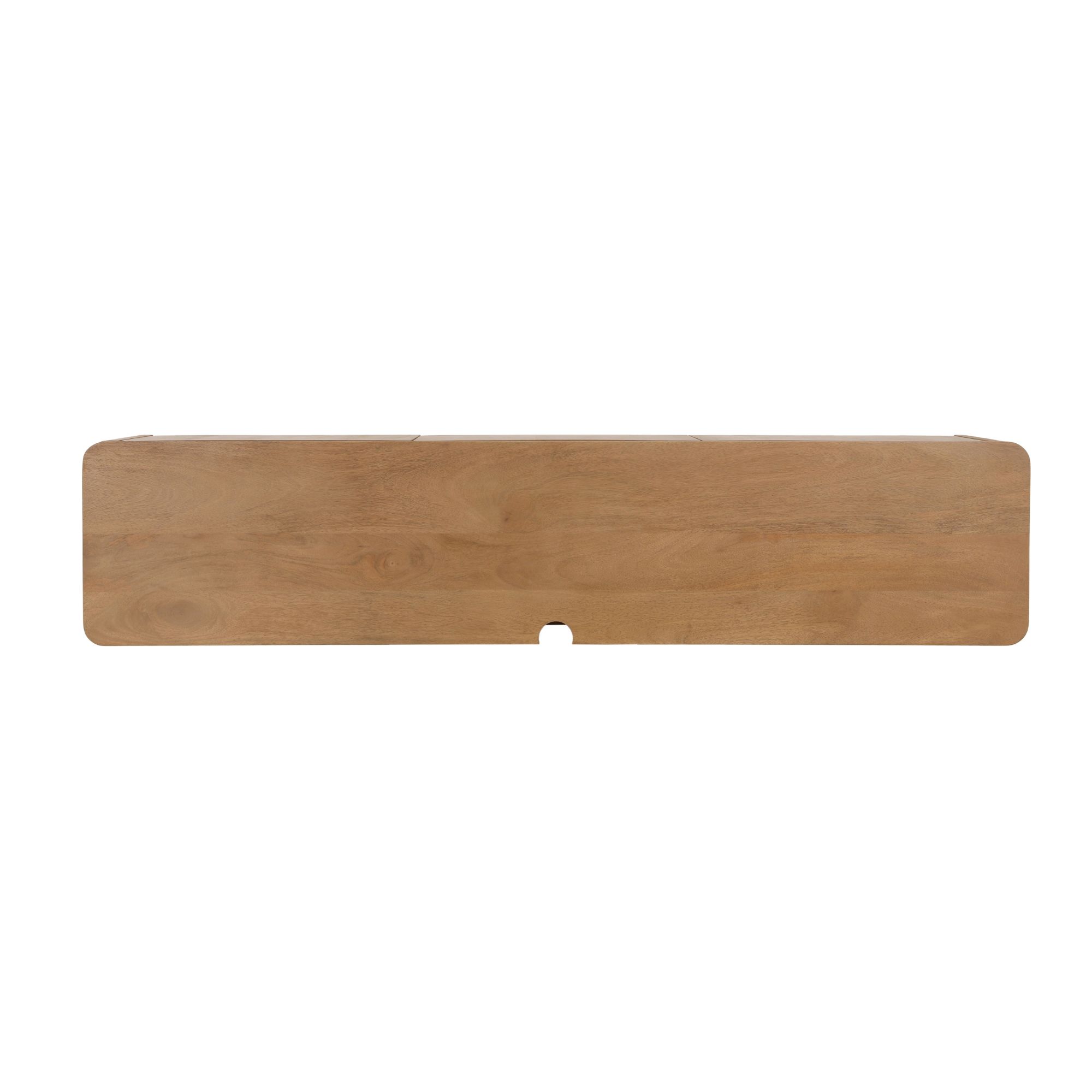 Starfurn Zwevend tv meubel Dallas Naturel Mangohout 165 cm
