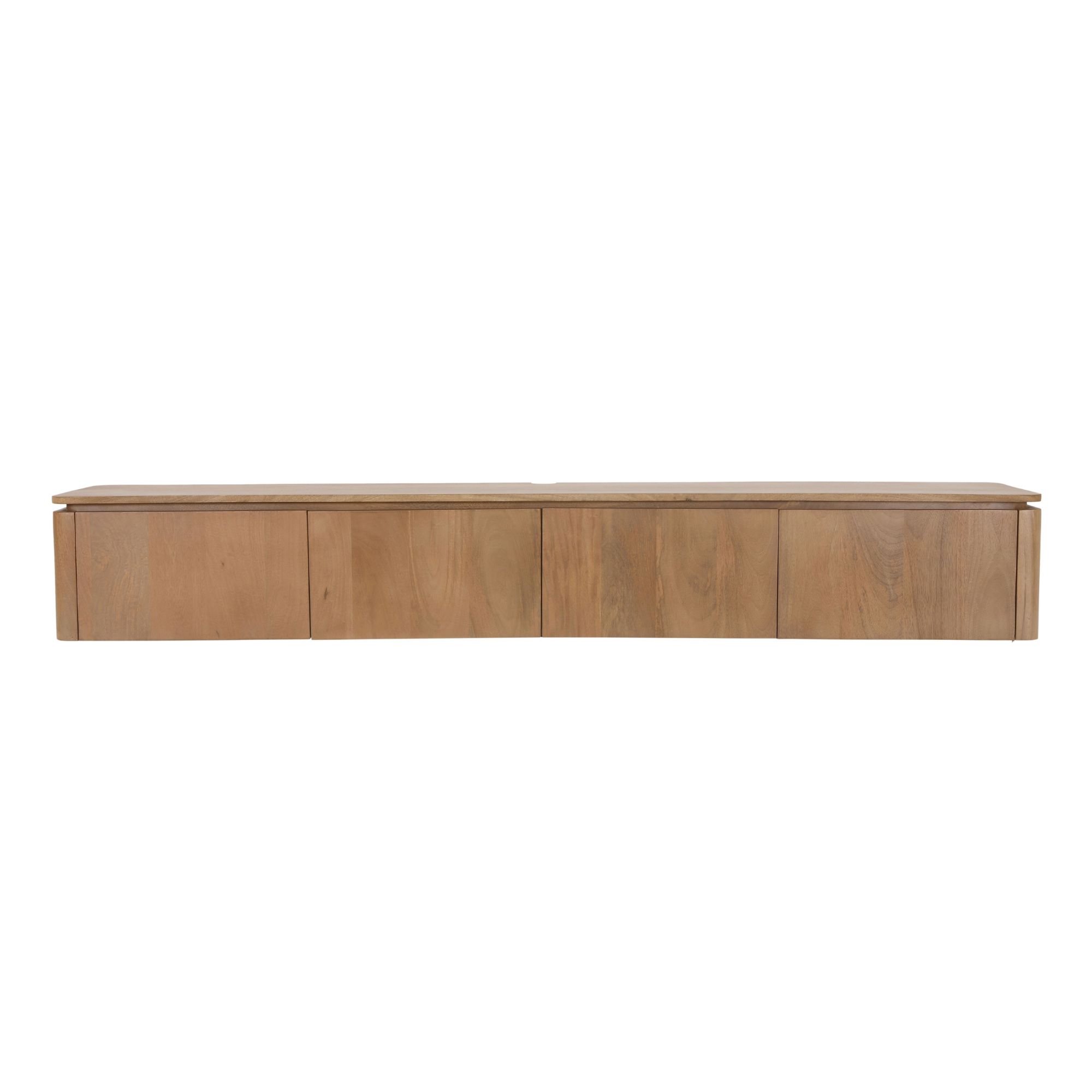 Starfurn Zwevend tv meubel Dallas Naturel Mangohout 165 cm