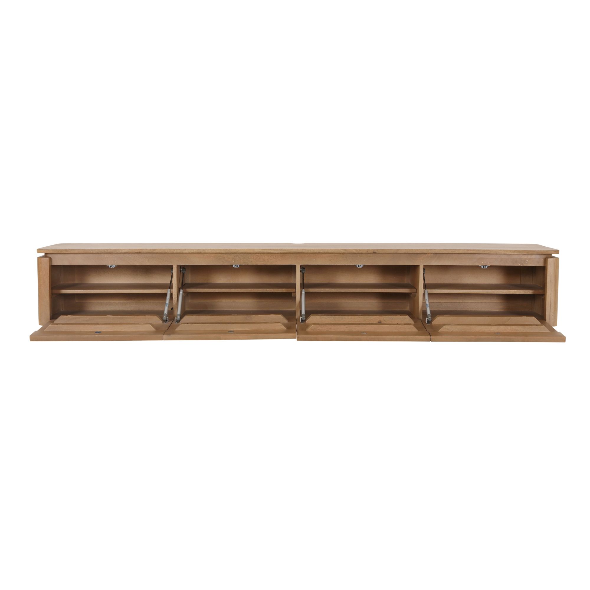 Starfurn Zwevend tv meubel Dallas Naturel Mangohout 165 cm