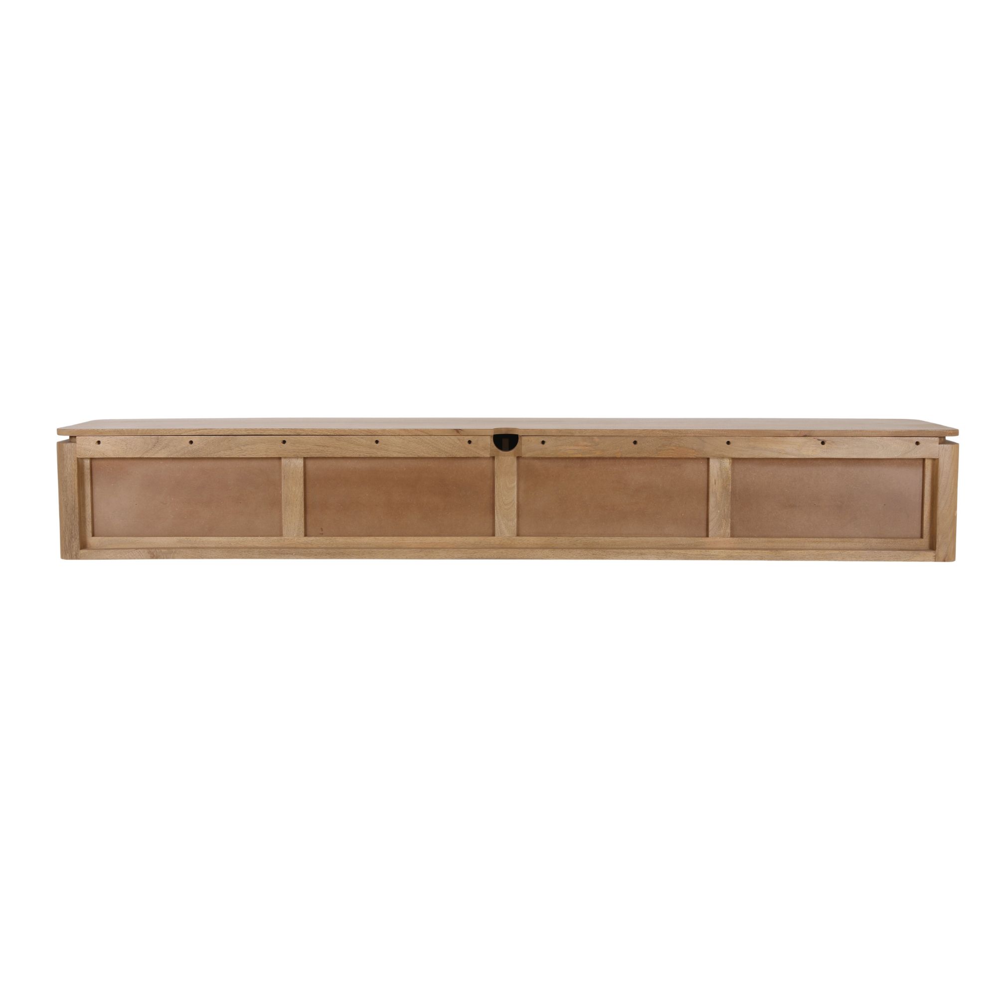 Starfurn Zwevend tv meubel Dallas Naturel Mangohout 165 cm