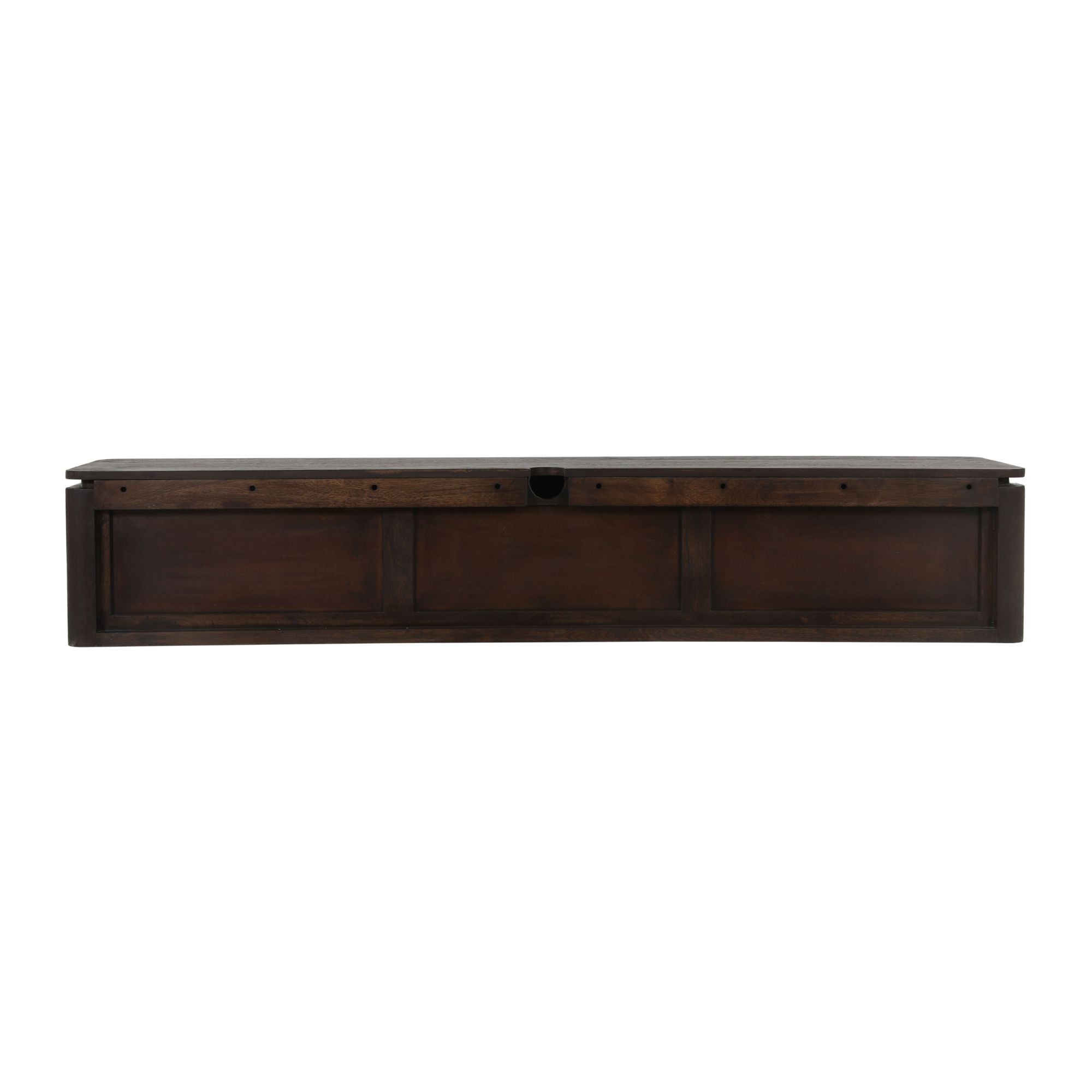 Starfurn Zwevend tv meubel Dallas Naturel Mangohout 165 cm