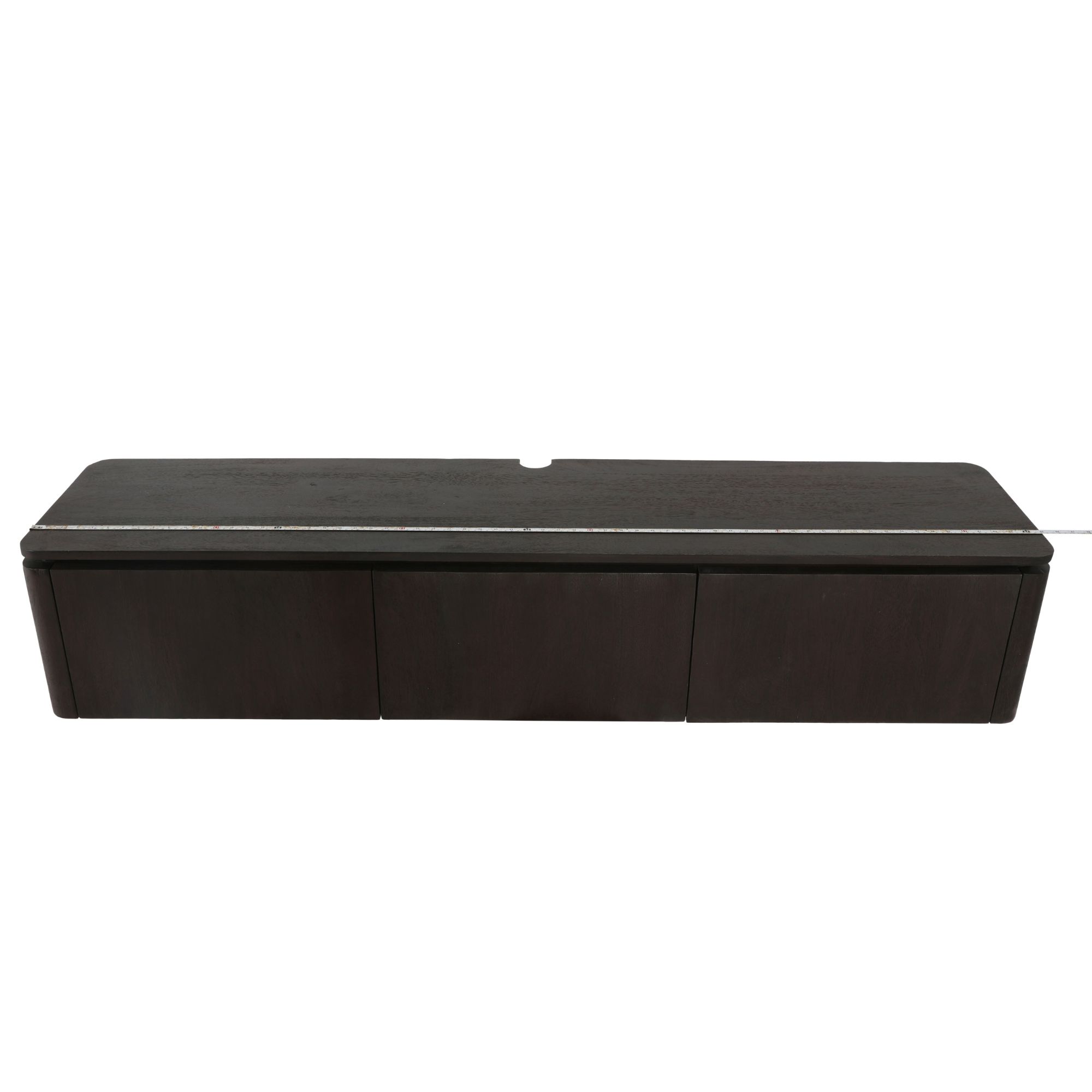Starfurn Zwevend tv meubel Dallas Bruin Mangohout 210 cm