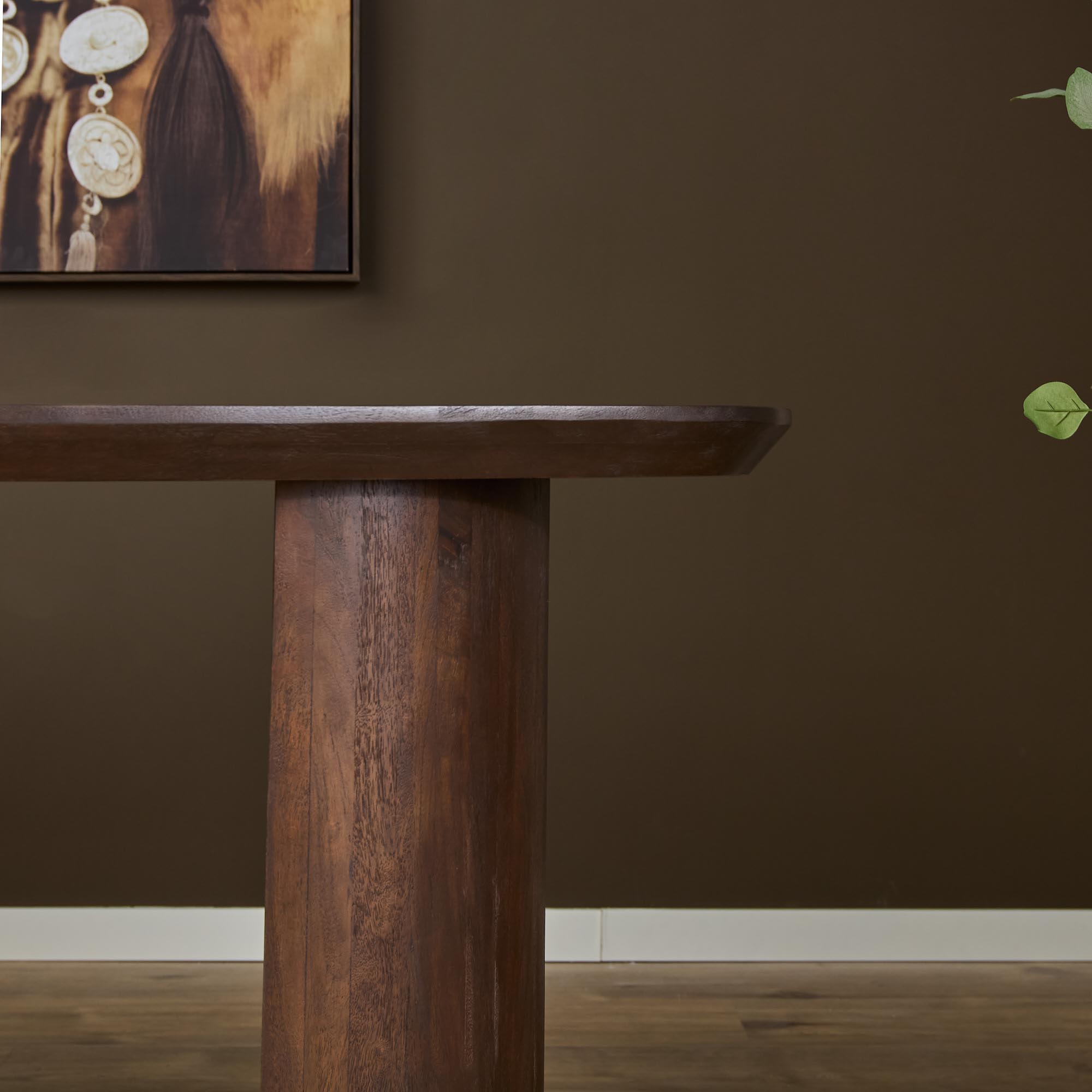 Starfurn Eettafel Maré Bruin Mangohout 300 cm