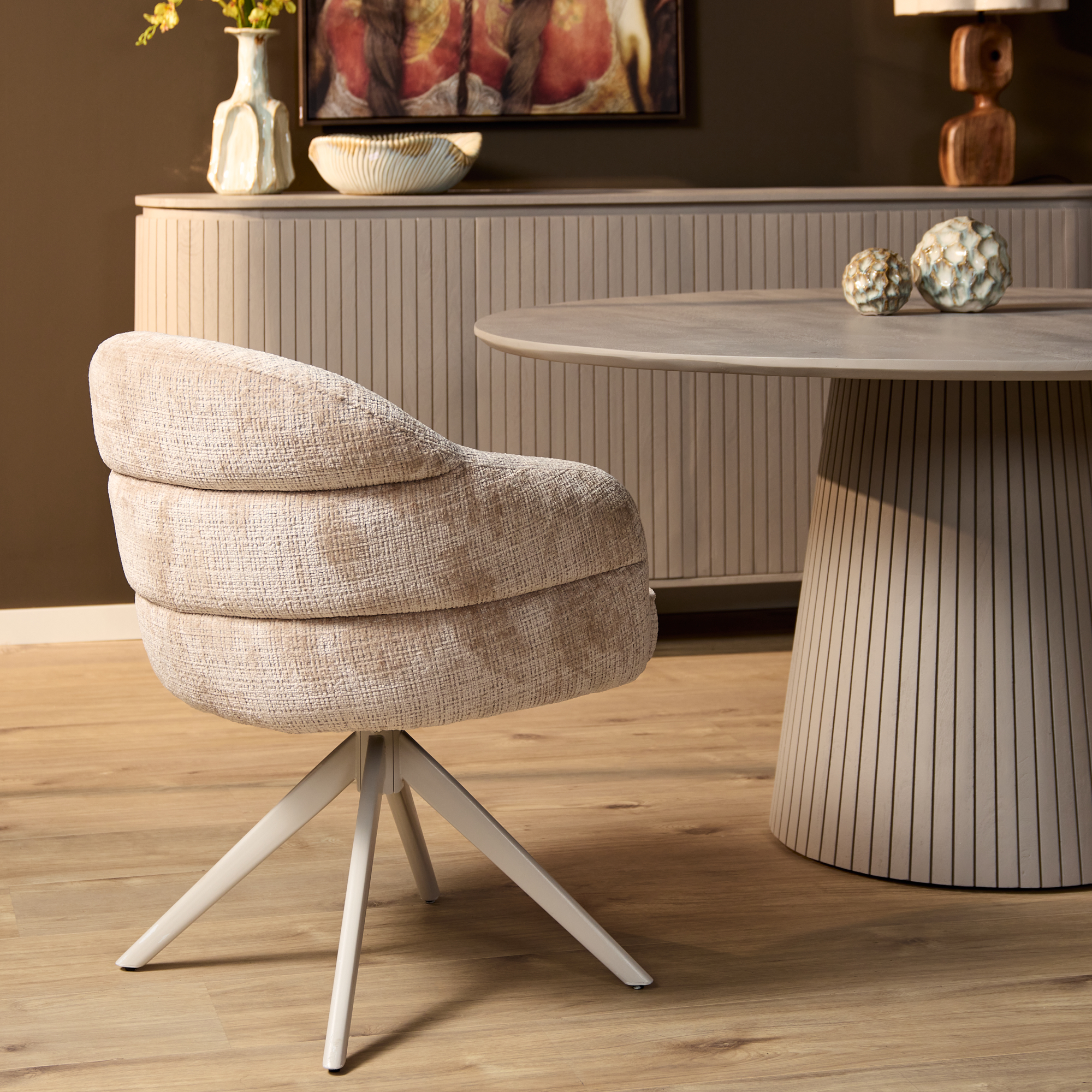 Starfurn Zitting Eetkamerstoel Bella Beige