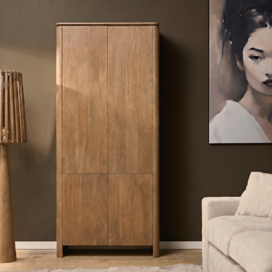 Starfurn Kabinetkast Dallas Naturel Mangohout 90 cm