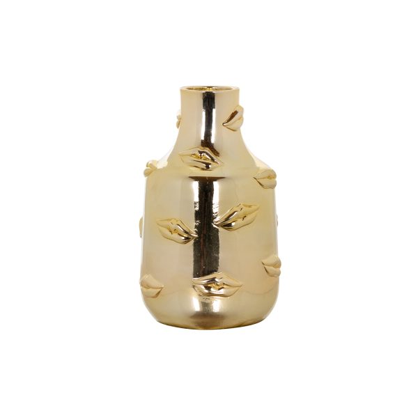 Richmond Interiors Vaas Kisses gold small