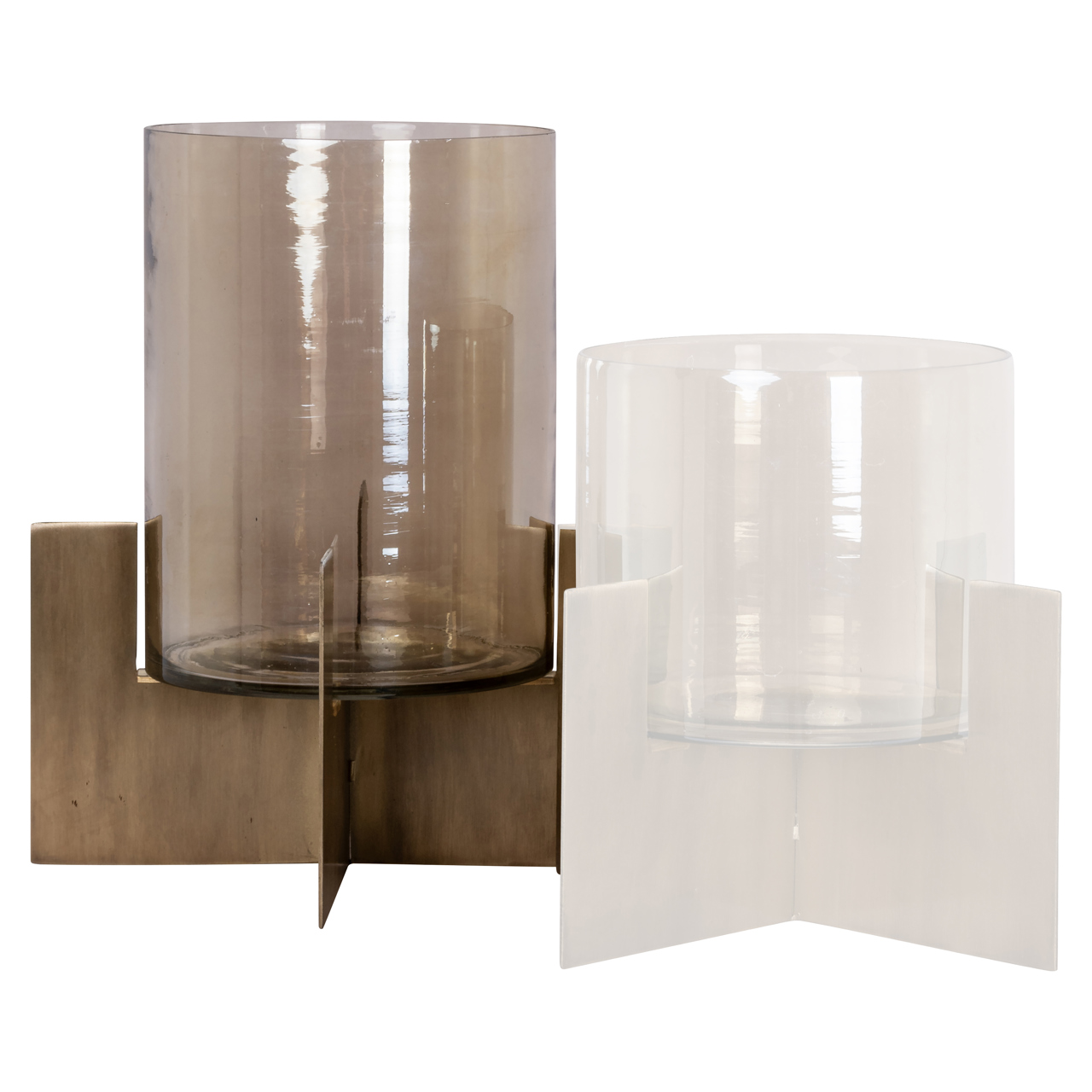 Richmond Interiors Windlicht Resa gold large
