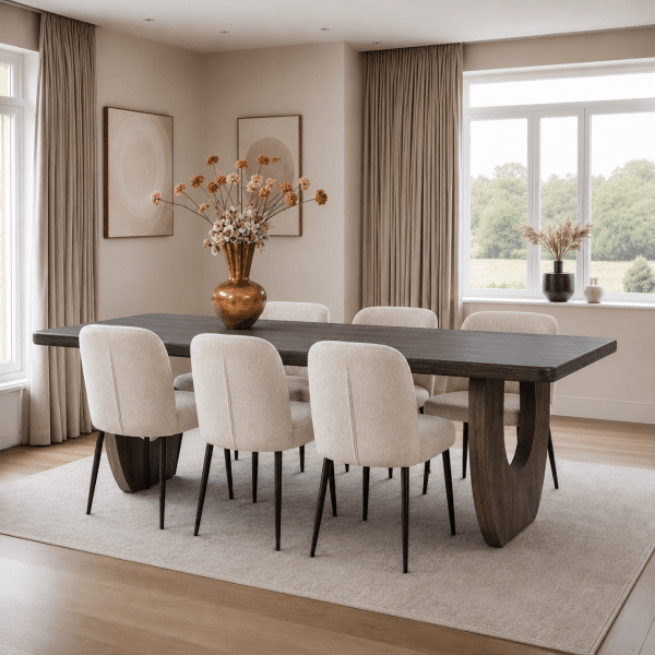 Nijwie MySons Eetkamertafel 220x100x77 cm Mango Brown Walnut - Handai Table Collection