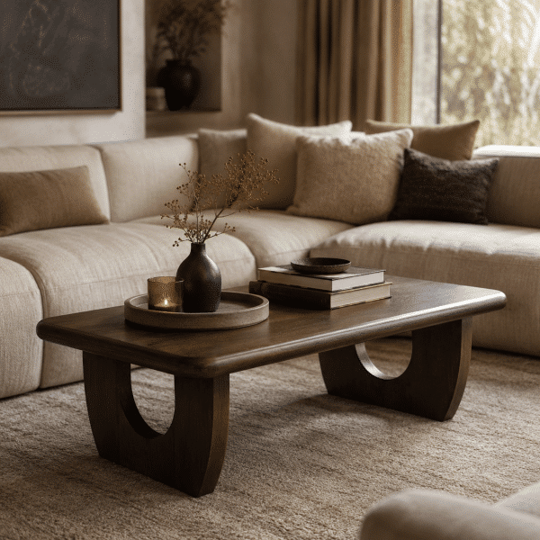 Nijwie MySons Salontafel 130x70x40 cm Mango Brown Walnut - Handai Table Collection