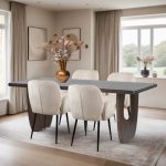 Nijwie MySons Eetkamertafel 200x100x77 cm Mango Brown Walnut - Handai Table Collection