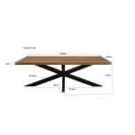 Livingfurn Sturdy Spider 240 cm