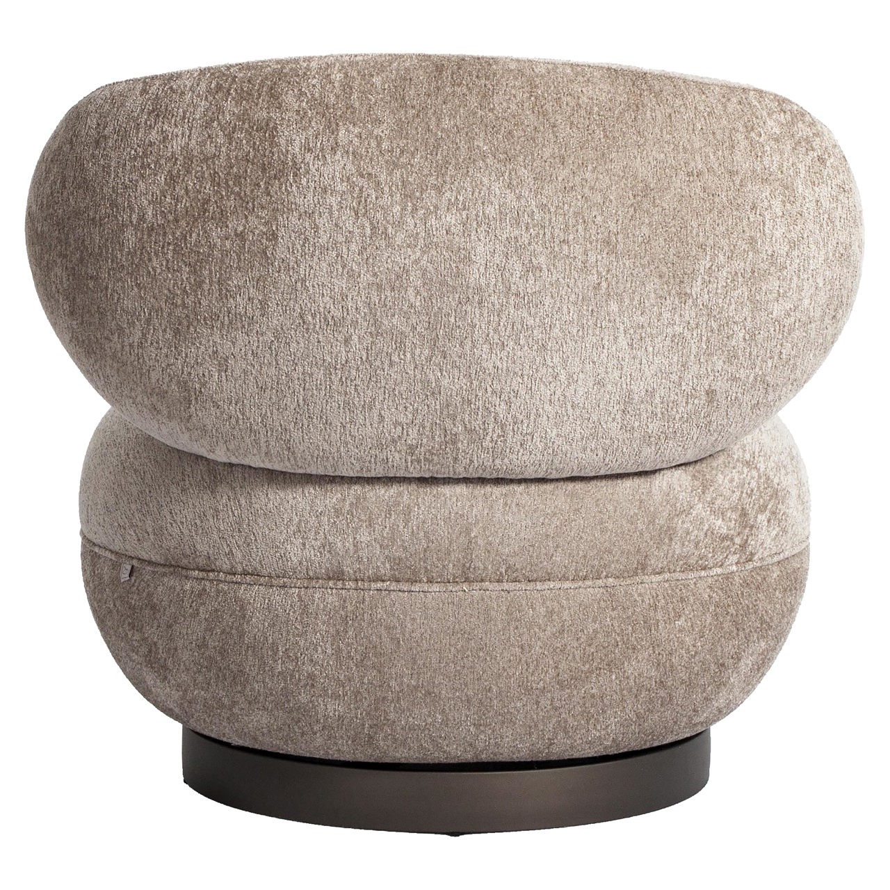 Richmond Interiors Lounge stoel Jace be easy sand swivel fire retardant