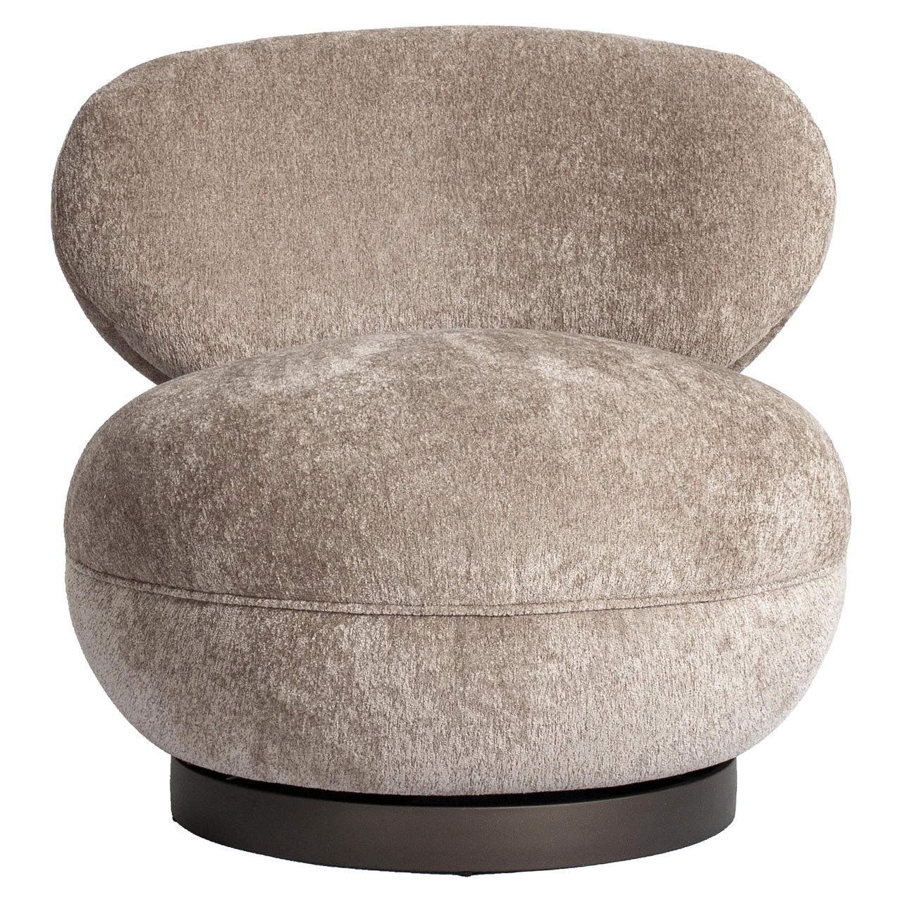 Richmond Interiors Lounge stoel Jace be easy sand swivel fire retardant