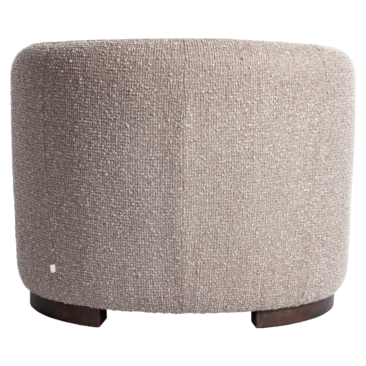 Richmond Interiors Lounge stoel Hannah mocca chunky fire retardant