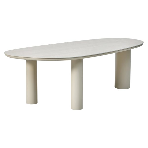 Richmond Interiors Outdoor eettafel Jabali beige