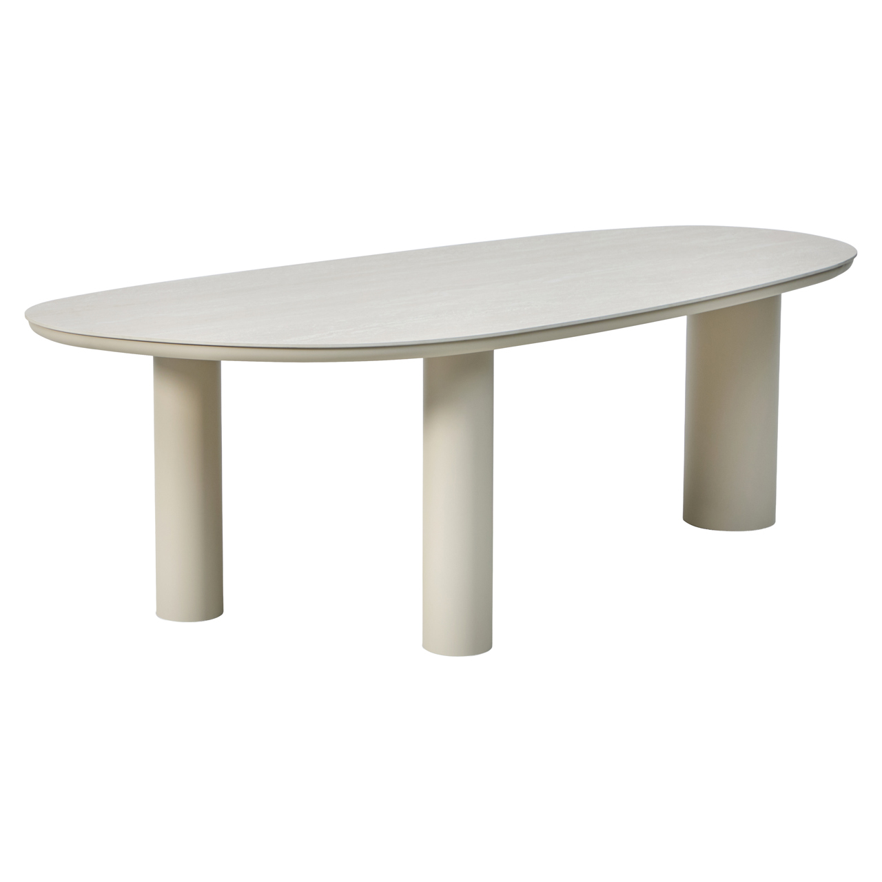 Richmond Interiors Outdoor eettafel Jabali beige
