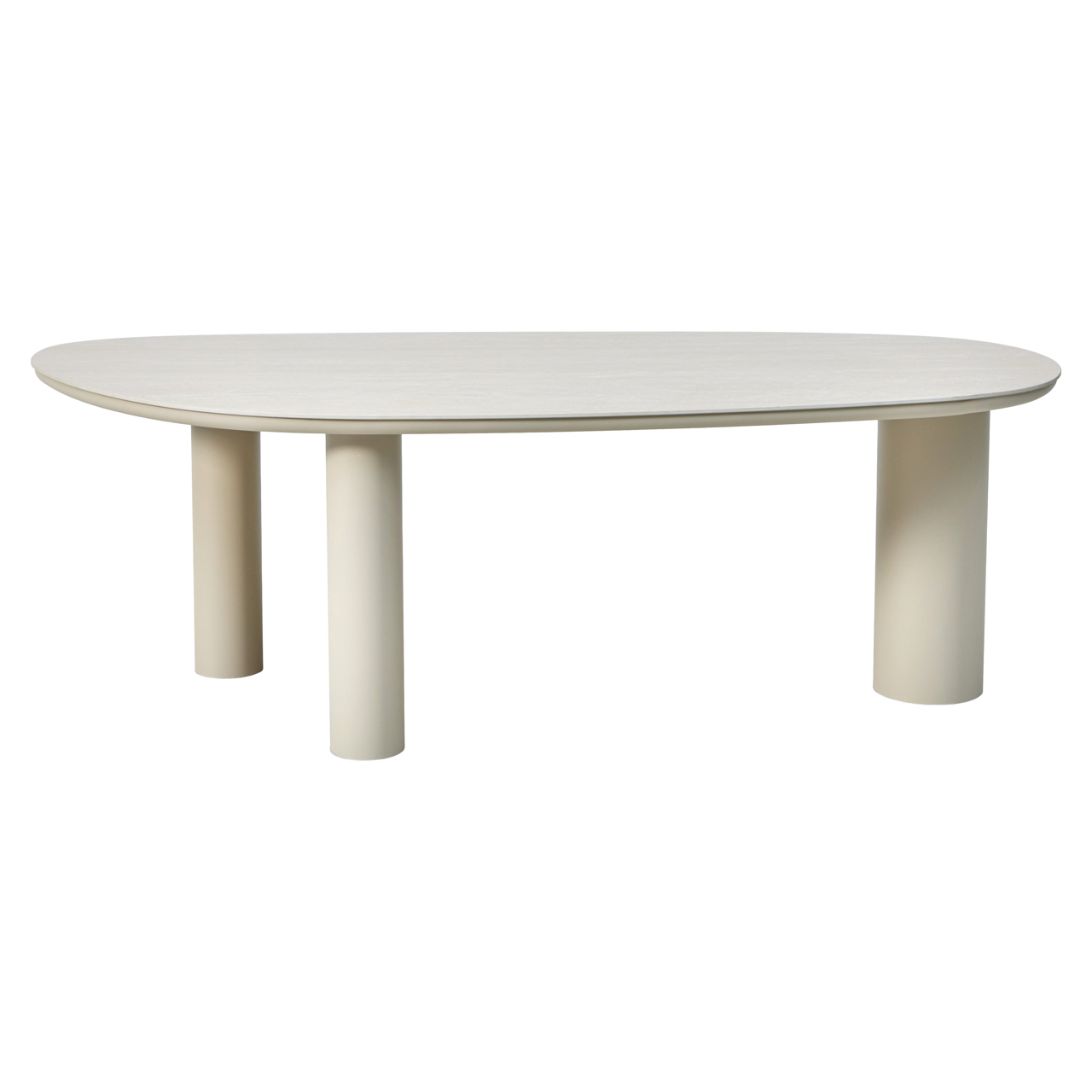 Richmond Interiors Outdoor eettafel Jabali beige