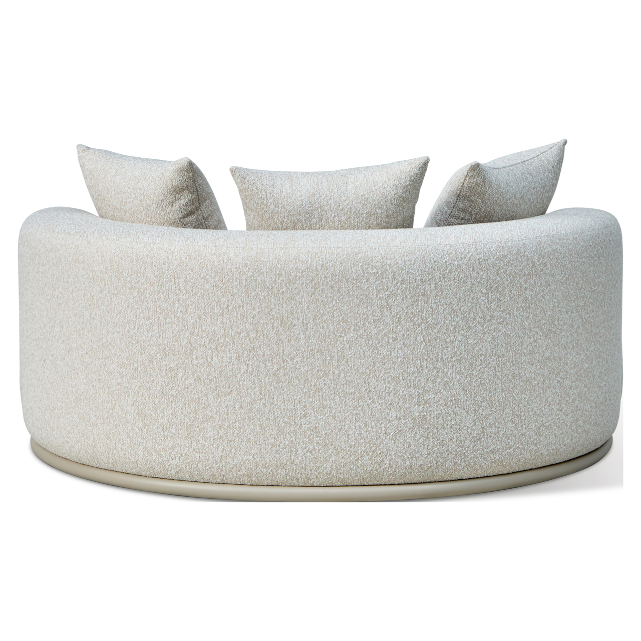 Richmond Interiors Outdoor dagbed Belucci ecru round