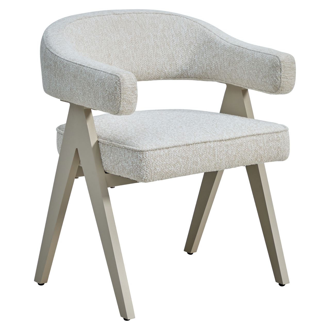 Richmond Interiors Outdoor eetkamerstoel Catalan ecru