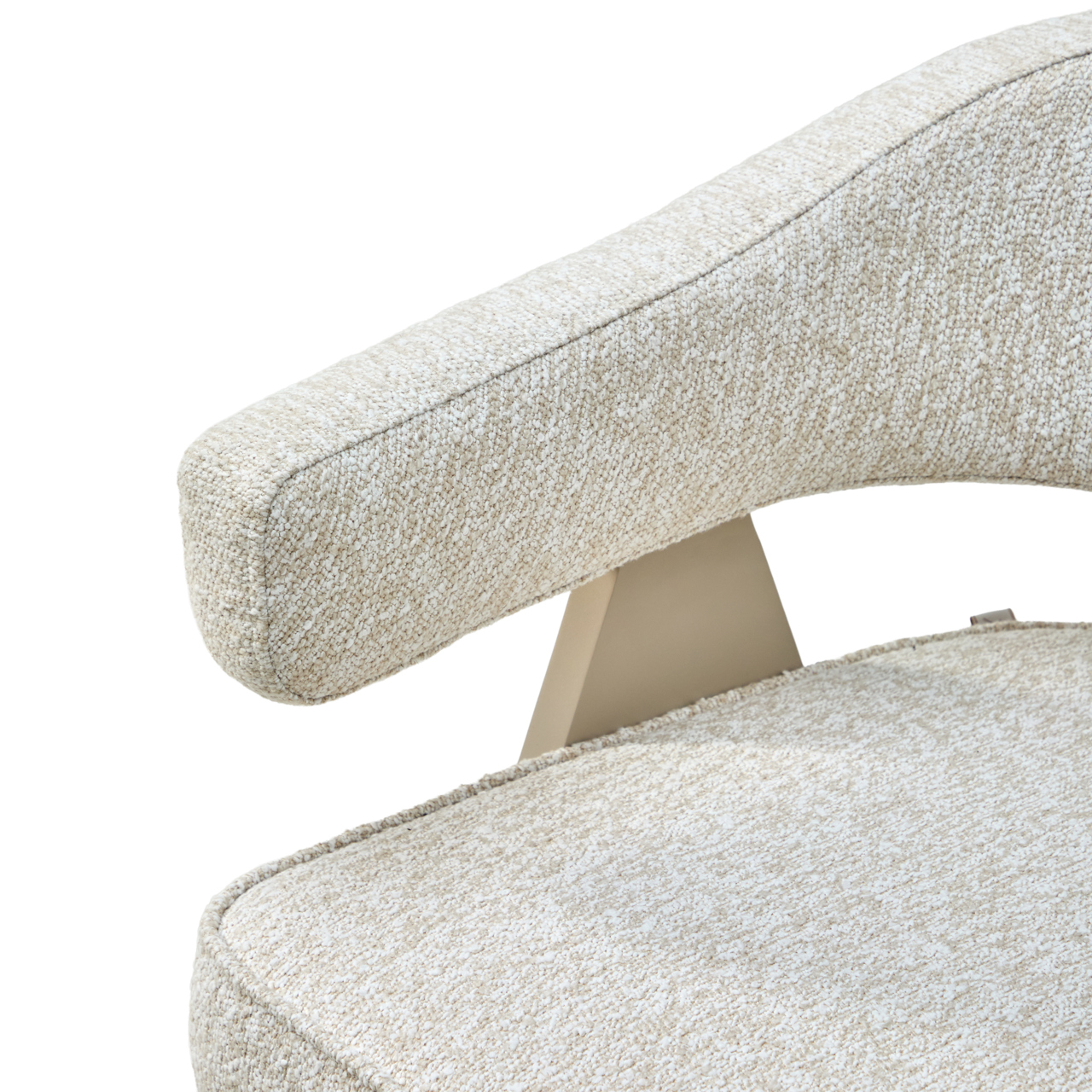 Richmond Interiors Outdoor eetkamerstoel Catalan ecru