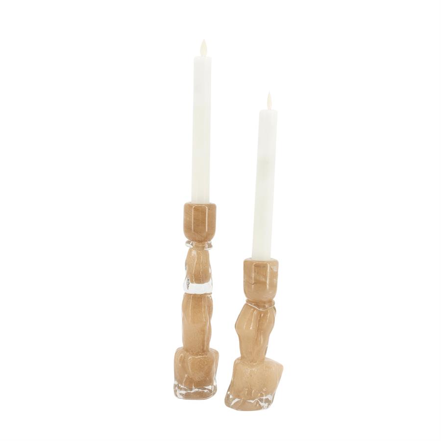 By-Boo Liqo (set of 2) - light brown
